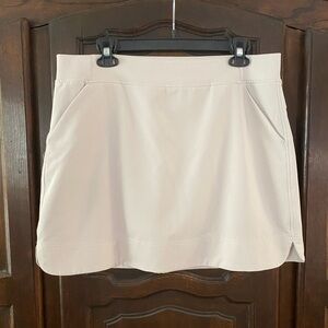 32 Degrees ivory beige skort size L EUC like new see teal one in other listing
